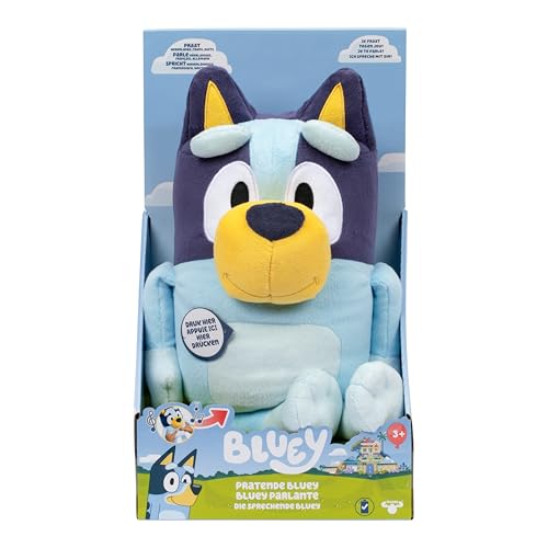 BlueY-Plüschtier mit Sound-Effekten, Funktionsplüsch, interaktives Plüschtier, sprechendes Plüschtier, Plüschtier (33 cm) BlueY-Plüschtier mit Sound-Effekten, Funktionsplüsch, interaktives Plüschtier, sprechendes Plüschtier, Plüschtier (33 cm) von BlueY