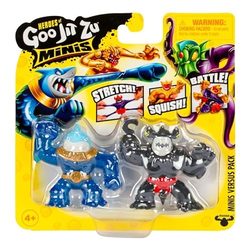 Moose Heroes of Goo Jit Zu: Minis Versus, sortiert, 1 Packung von Moose