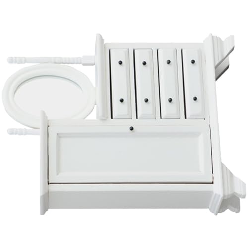 Handcrafts Miniatur-Puppenhaus aus Holz, europäisches Design, Möbel für 1:12 Maßstab, Dekoration, Kommode Handcrafts Miniatur-Puppenhaus aus Holz, europäisches Design, Möbel für 1:12 Maßstab, Dekoration, Kommode von Morain