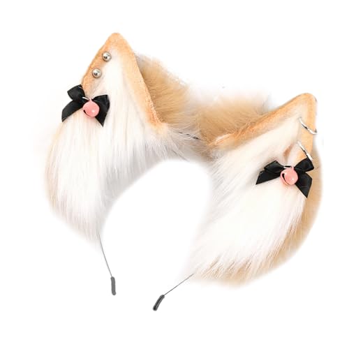 Morain Katzenohren Stirnbänder, Lolitas Katzen Ohren Stirnbänder Anime Verkleidung Kopfbedeckung Rollenspiel Kopfbedeckung für kreative Cosplay Outfits von Morain