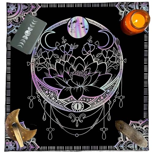 Morain Professionelle Tischdecke Tarot Tischdecke Quadratische Tarot Tischdecke Verbessert Kartenleseerlebnis von Morain