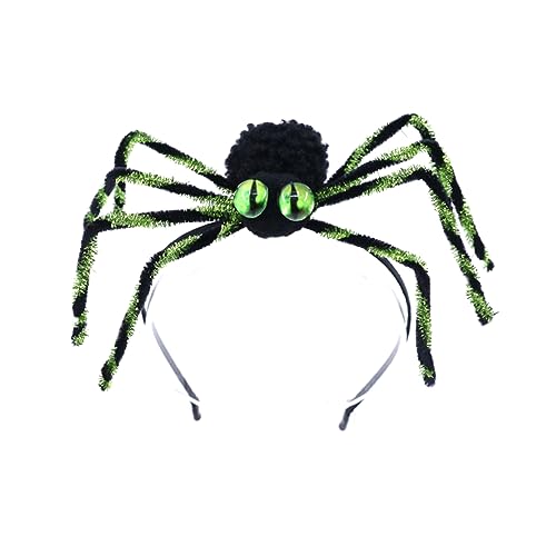 Morain Stirnbänder, lustiges Araneid Stirnband Geburtstag Party Cosplay Spiderling Kopfbedeckung Haarschmuck Halloween Kostüm Haarband von Morain