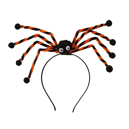 Morain Stirnbänder, lustiges Araneid Stirnband Geburtstag Party Cosplay Spiderling Kopfbedeckung Haarschmuck Halloween Kostüm Haarband von Morain