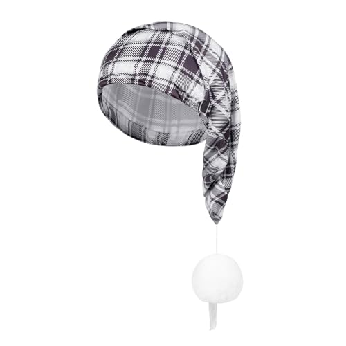 Morain Weihnachtsmütze, dicke Plaids und weiße pelzige Pompons für Partys, Verkleidungen, Cosplay, mehrfarbige Hüte, Erwachsene, Großpackung Morain Weihnachtsmütze, dicke Plaids und weiße pelzige Pompons für Partys, Verkleidungen, Cosplay, mehrfarbige Hüte, Erwachsene, Großpackung von Morain