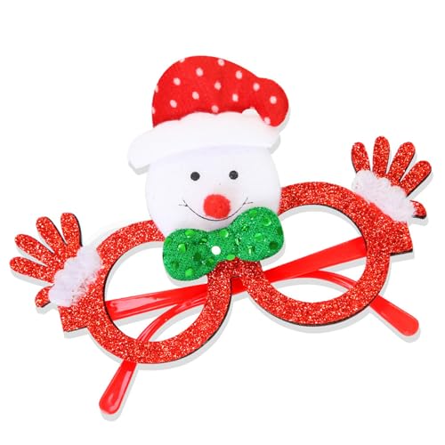 Sonnenbrillenrahmen Neuheit Kostüm Brille Weihnachtsdekorationen für Silvester Party Ornamente Geschenke Urlaub Kostüm Brille Sonnenbrillenrahmen Neuheit Kostüm Brille Weihnachtsdekorationen für Silvester Party Ornamente Geschenke Urlaub Kostüm Brille von Morain