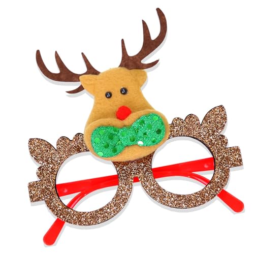 Sonnenbrillenrahmen Neuheit Kostüm Brille Weihnachtsdekorationen für Silvester Party Ornamente Geschenke Urlaub Kostüm Brille Sonnenbrillenrahmen Neuheit Kostüm Brille Weihnachtsdekorationen für Silvester Party Ornamente Geschenke Urlaub Kostüm Brille von Morain