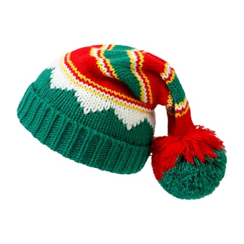 Unisex gestrickte Weihnachtsmannmütze, Eltern-Kinder, einzigartige Farbabstimmung, Weihnachten für Erwachsene, Neujahrsgeschenke, Hut für Erwachsene, bunt, winddicht, lustig, Erwachsene, Cosplay Unisex gestrickte Weihnachtsmannmütze, Eltern-Kinder, einzigartige Farbabstimmung, Weihnachten für Erwachsene, Neujahrsgeschenke, Hut für Erwachsene, bunt, winddicht, lustig, Erwachsene, Cosplay von Morain