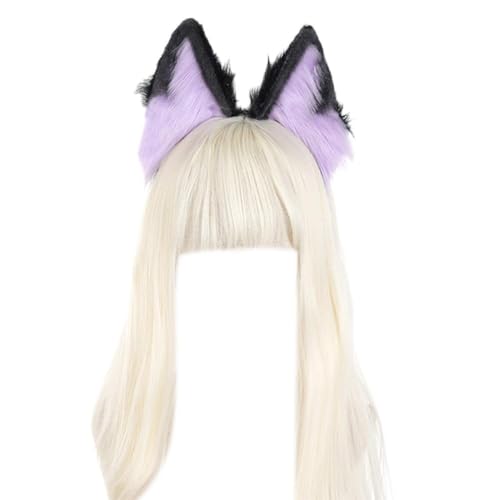 Wolf Kätzchen Cosplay Zubehör Party Kostüm Stirnband Animation Haarreifen für Maskerade ComicCon Cosplay Kostüme für Frauen Halloween von Morain