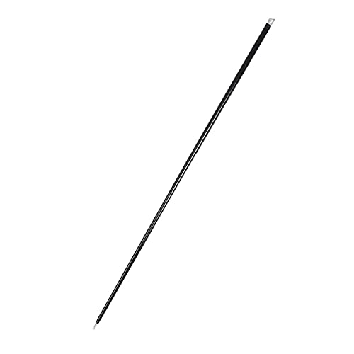 130cm Magischer Zauberstab Metall, Tragbar Magic Metall Pocket Stick Taschenstab Pocket Staff zusammenklappbarer Edelstahl-Zauberstab Magischer Teleskopstab für Magische Performance-Bühne,Schwarz von MoreChioce