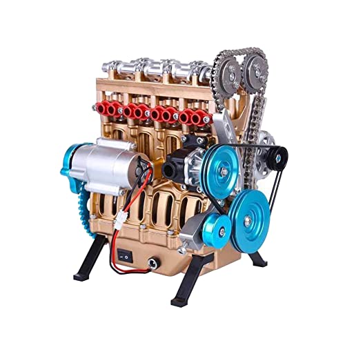 Motor Bausatz Auto Armaturenbrett Dekoration, MoreChioce Kreativ Motor Harz Bausatz Figur Auto Innenraum Deko Simulation Motor Ornamente Dekorationen für Erwachsene und Kinder von MoreChioce