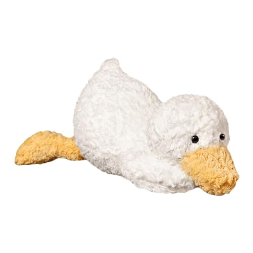 Moreeulsi Gefüllte Ente Plüsch,Ente Plüschkissen | 13 Zoll Stofftier-Plüschtiere - Lovely Cuddly Collection Enten-Plüschtier für Kinder, Kinderbettwäsche, Kinderzimmer, Bett von Moreeulsi