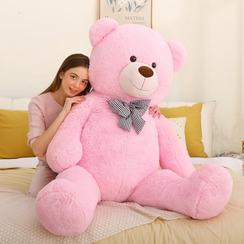 MorisMos 150cm riesen Teddy XXXL, weich groß teddybär XXL,süß kuschelbär plüschbär als Geschenk für Kinder Baby Freundin Mädchen von MorisMos