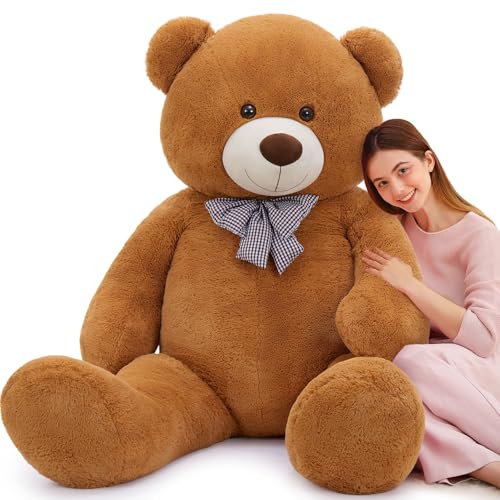 MorisMos 180cm riesen Teddy XXXL, weich groß teddybär XXL,süß kuschelbär plüschbär als Geschenk für Kinder Baby Freundin Mädchen von MorisMos