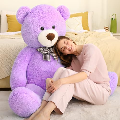 MorisMos 180cm Valentinstag Liebe Geschenke, 1.8m riesen Teddy XXXL, weich groß teddybär XXL, Kuscheltier XXL teddys Mädchen Freundin Frauen Mutter Kinder Partnerin Ehefrau von MorisMos