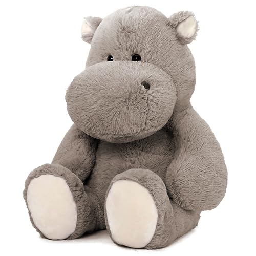 MorisMos riesen Hippo Kuscheltier XXL, 90cm sitzend groß Nilpferd stofftier Plüschtier, weich Grau Hippo Puppe Geburtstag Weihnachten Geschenk für Kinder Babys MorisMos riesen Hippo Kuscheltier XXL, 90cm sitzend groß Nilpferd stofftier Plüschtier, weich Grau Hippo Puppe Geburtstag Weihnachten Geschenk für Kinder Babys von MorisMos