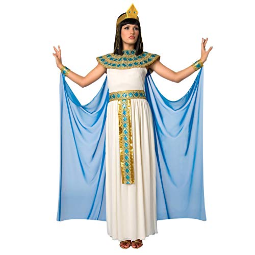 Morph De Luxe – Cleopatre Verkleidung, Damen-Kostüm, Cleopater, Damen-Kostüm, Cleopater, Damen-Kostüm, ägyptische Dame, Halloween-Kostüm, Damen, Größe L von Morph