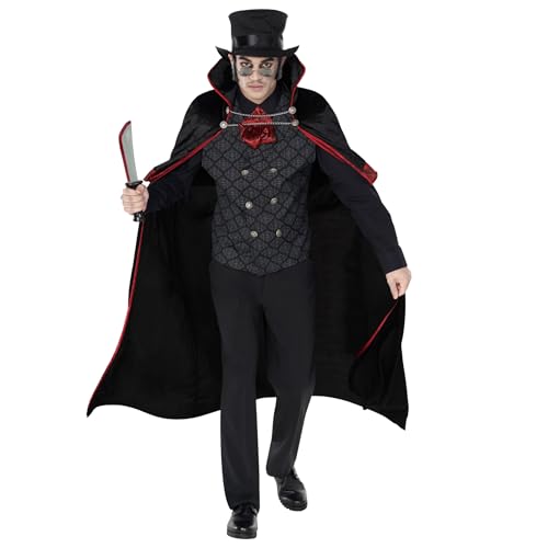 Halloween Kostüm Herren, Jack The Ripper Kostüm, Jack The Ripper Kostüm Herren, Halloween Vampir Kostüm Herren, Halloween Kostüm Vampir Herren, Kostüm Vampir Herren, Halloween Kostüm Herren Vampir XL von Morph