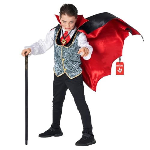 Markenname Kinderkostüm Vampir, Perfekt für Halloween, Gruseliges Design für Jungen und Mädchen, 10-12 Jahre Markenname Kinderkostüm Vampir, Perfekt für Halloween, Gruseliges Design für Jungen und Mädchen, 10-12 Jahre von Morph