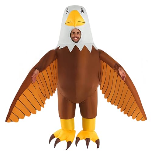 Morph Adler Aufblasbares Kostüm Erwachsene, Halloween Kostüm Herren, Aufblasbare Kostüme Für Erwachsene, Adler Kostüm Erwachsene Aufblasbar, Tierkostüm Erwachsene von Morph