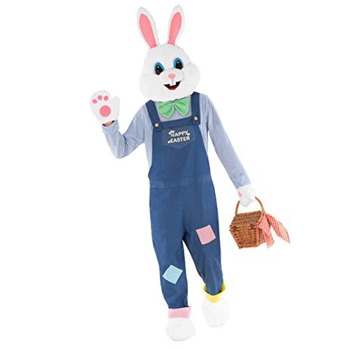 Morph Costume Osterhasen Kostüm Erwachsene, Osterhase Kostüm Erwachsene, Hasenkostüm Erwachsene, Faschingskostüm Hase Für Männer, Oster Kostüm Erwachsene Größe L von Morph