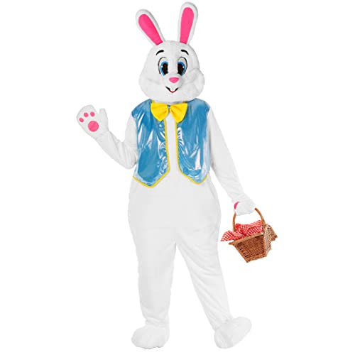 Morph Costume Osterhasen Kostüm Erwachsene, Osterhase Kostüm Erwachsene, Hasenkostüm Erwachsene, Faschingskostüm Hase Für Männer, Oster Kostüm Erwachsene Größe XL von Morph