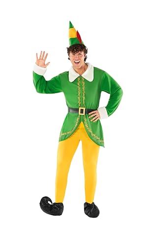 Morph Elfen Kostüm, Weihnachtself Kostüm, Elf Costume, Elfen Kostüm Erwachsene, Weihnachts Elf, Elf Kostüm, Elfenkostüm Weihnachten Herren - XL von Morph