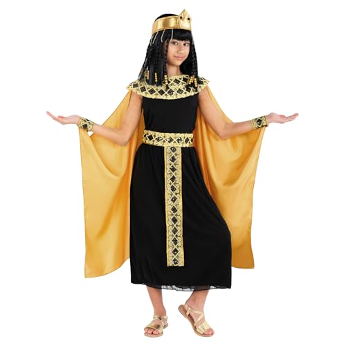 Morph Kleopatra Kostüm Kinder, Kleopatra Kostüm Mädchen - Cleopatra, Pharaonin, Ägypterin, Göttinnen Verkleidung, Für Halloween, Karneval & Fasching, L Morph Kleopatra Kostüm Kinder, Kleopatra Kostüm Mädchen - Cleopatra, Pharaonin, Ägypterin, Göttinnen Verkleidung, Für Halloween, Karneval & Fasching, L von Morph