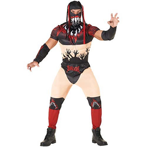 Morph Finn Balor WWE Kostüm Herren, Wrestler Kostüm Herren, Wrestling Kostüm Herren, Kostüm Wrestler am besten getragen mit WWE Gürtel, Wrestling Anzug, Lustige Kostüme Herren - L von Morph