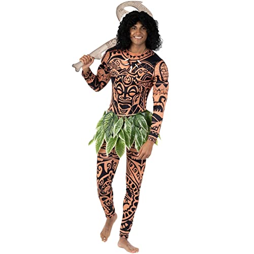 Morph Maui Kostüm Erwachsene, Maui Kostüm Herren, Kostüm Maui, Maui Kostüm, karneval kostüm herren - XL von Morph