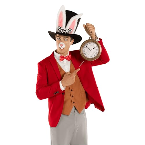 Morph Rabbit Top Hat Accessory Kit Adult One Size Morph Rabbit Top Hat Accessory Kit Adult One Size von Morph