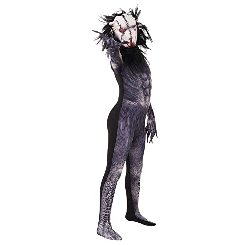 Morphsuits Kinder Seed Eater, Halloween Kinder, Halloween, Halloween Kostüm Monster, Schwarz Monster Kostüm Kinder, Halloween Kostüm Kinder Jungen Zombie S von Morphsuits