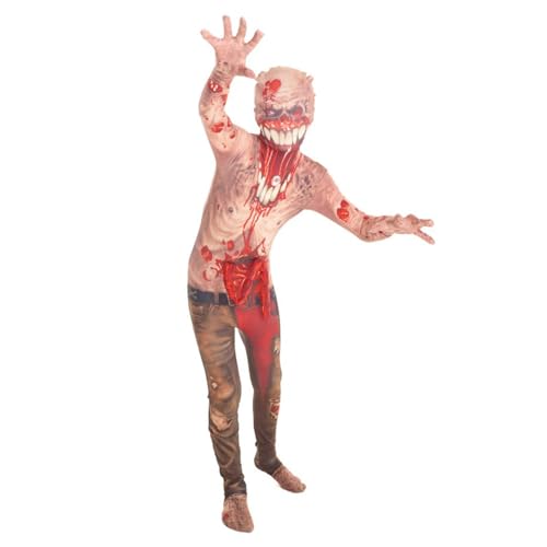 Explodierende Eingeweide Zombie Kinder Monster Morphsuit Faschingskostüm - size Medium 3'7-4'0 (108cm-122cm) von Morphsuits