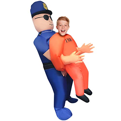 Morph Aufblasbares Polizei Kinder Kostüm, Carry Me Kostüm Kinder, Polizei Faschingskostüm Kinder, Faschingskostüm Polizei Kinder, Polizei Kostüm Aufblasbar, Aufblasbare Kostüme Für Kinder von Morphsuits