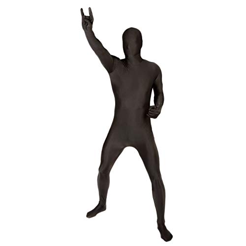 Morphsuit Schwarz Herren, Ganzkörperanzug Schwarz, Schwarzer Ganzkörperanzug, Zentai Ganzkörperanzug, Zentai Suit, Ganzkörperanzug Kostüm, Ganzkörperanzug Karneval, Ganzkörperanzug Halloween L von Morphsuits