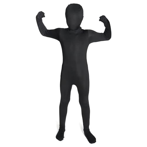 Morphsuits KSBKS Kinder Farben Ganzkörperanzug, Schwarz, Small von Morphsuits