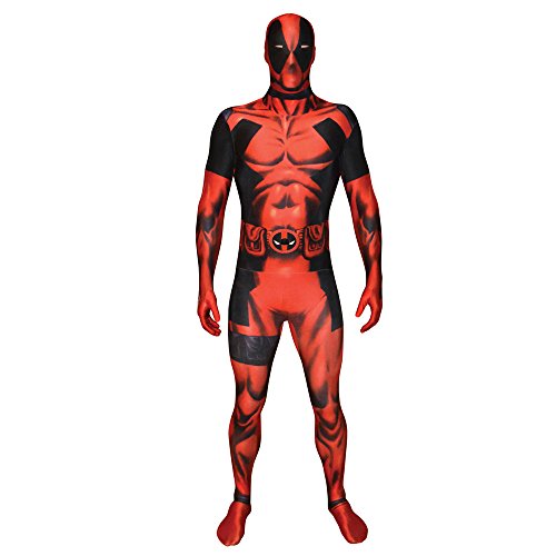 Morphsuits MLDPM Deadpool Marvel Ganzkörperkostüm, Luxus, M von Morphsuits