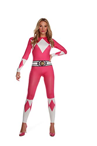 Morphsuits Rosa Power Ranger Kostüm Erwachsene, Power Rangers Kostüm Damen, Power Rangers Kostüm Erwachsene, Power Ranger Kostüm Damen, Powerrangers Kostum, Power Ranger L von Morphsuits