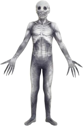 Morphsuits The Rake Kinder Kostüm, Monster Verkleidung für Halloween und Karneval - L (120cm-137cm) von Morphsuits