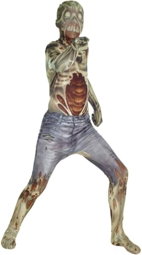 Zombie Kids Monster Morphsuit Faschingskostüm - Large 4'1-4'6 (123cm-137cm) von Morphsuits