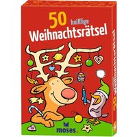 50 knifflige Weihnachtsrätsel (Spiel) von moses Verlag