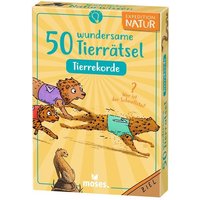 50 wundersame Tierrätsel - Rekorde von Moses. Verlag GmbH