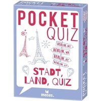 Moses. - Pocket Quiz Stadt, Land, Quiz von Moses Verlag GmbH