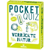 Moses. - Pocket Quiz Verrückte Natur von Moses Verlag GmbH