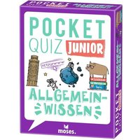 Moses. - Pocket Quiz junior Allgemeinwissen von Moses Verlag GmbH