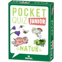 Moses. - Pocket Quiz junior Natur von Moses Verlag GmbH