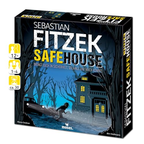 Moses Sebastian Fitzek Safehouse - Das Spiel Safe House Ein Gesellschaftsspiel von Marco Teubner 90288 bunt von moses