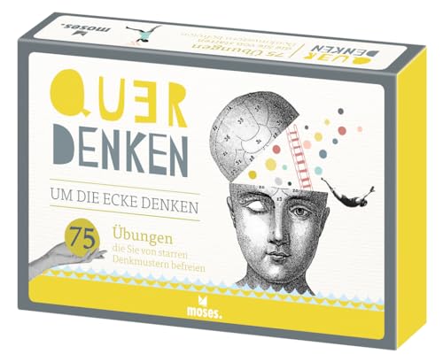 moses. 25135 Querdenken um die Ecke denken | 75 Denksport Übungen, Yellow von moses