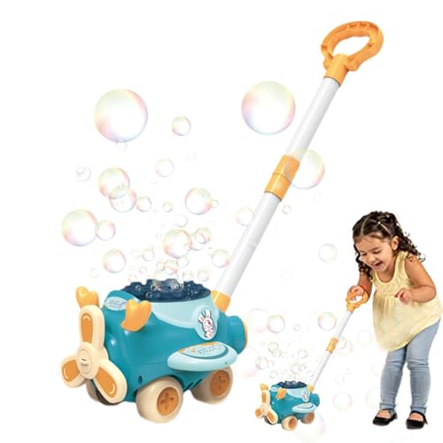 Moslalo Bubble-Rasenmäher, Outdoor-Spielzeug Bubble Lawn - 18-Zoll-Spielgerät für Kleinkinder im Freien | Sommerlicher Hinterhofspaß mit leichter Musik für Kinder im Vorschulalter, spannendes von Moslalo