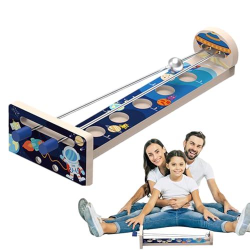 Moslate Balance-Ball-Brettspiel,Balance-Brettspiel, Kreative Familienbrettspiele, pädagogische Brettspiele, Interaktive Brettspiele mit Cartoon-Mustern, Balance-Desktop-Ballspiel für Zuhause von Moslate