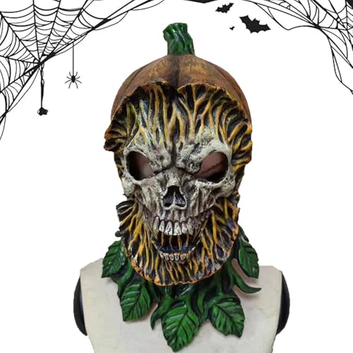 Moslate maske, kopfmaske,Cosplay Requisiten Maske Kostüm | Neuartige gruselige Kopfmaske für Halloween-Maskerade-Kostüm-Requisiten für Erwachsene von Moslate